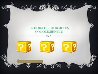 ES HORA DE PROBAR TUS CONOCIMIENTOS Ver Otro Filósofo 