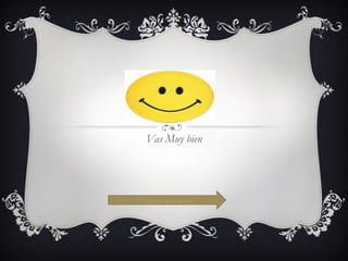 Vas Muy bien Vamos adelante 