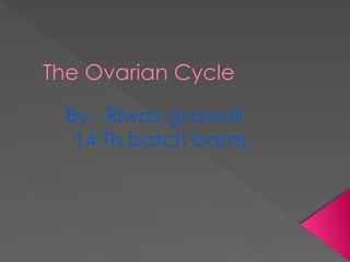 Comprehensive Overview of the Ovarian and Menstrual Cycles in Female ...