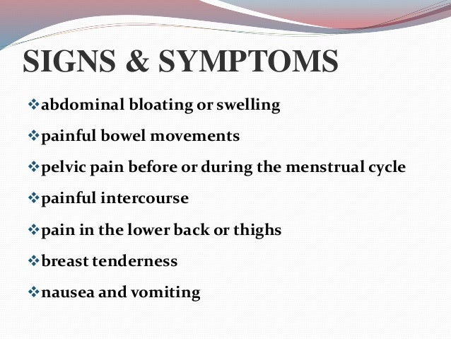 Ovarian Cyst Bloating Stomach