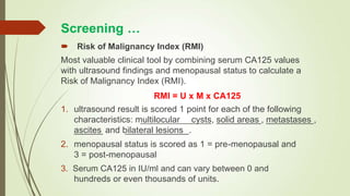 Ovary Anatomy and Malignancy: A Guide to surgical Management | PPTX