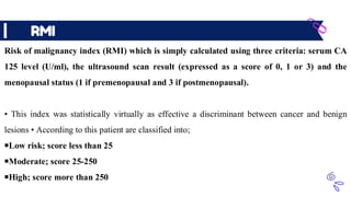 Comprehensive Overview of Benign and Malignant Ovarian Tumors ...