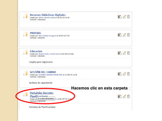 Hacemos clic en esta carpeta
 