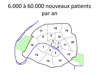 6.000 à 60.000 nouveaux patients par an