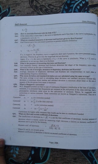 GAT General book Part 03 data processing