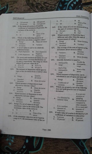 GAT General book Part 03 data processing