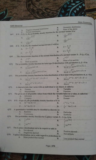 GAT General book Part 03 data processing