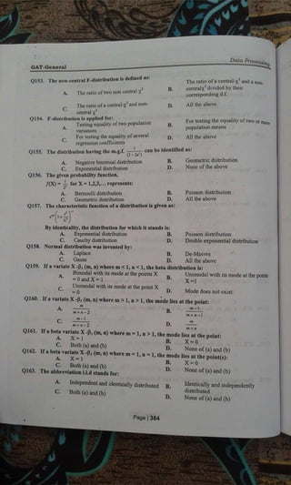 GAT General book Part 03 data processing