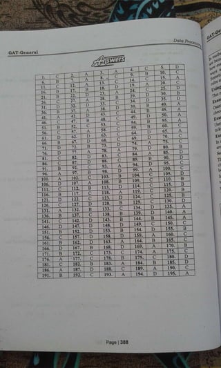 GAT General book Part 03 data processing