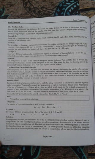 GAT General book Part 03 data processing