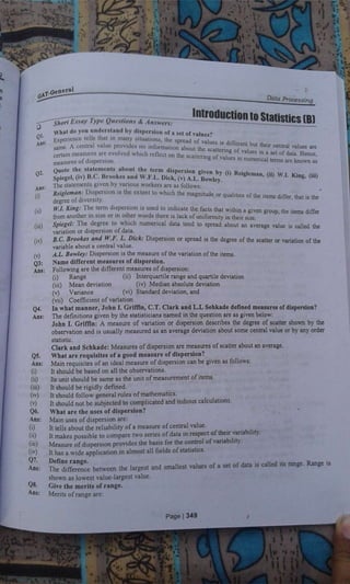 GAT General book Part 03 data processing