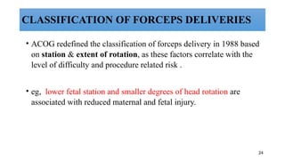 Comprehensive Overview of Instrumental Deliveries in Obstetrics | PPTX