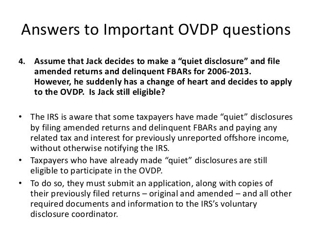 ovdp the survivors manual delinquent fbar cover letter