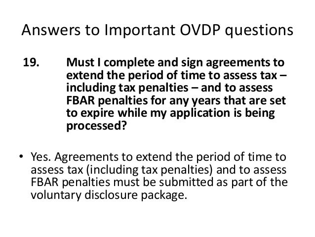 ovdp the survivors manual delinquent fbar cover letter