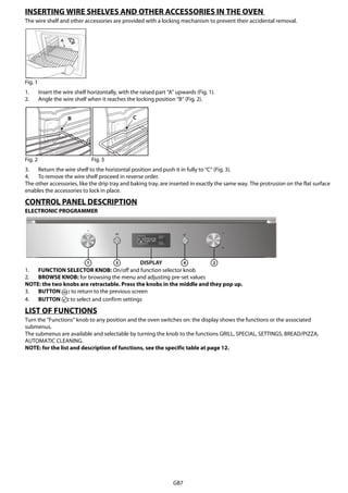 Oven instructions | PDF