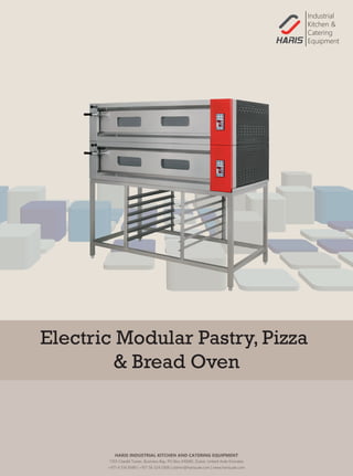 ELECTRIC MODULE PASTRY AND PIZZA OVEN