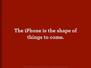 How the iPhone will forever change the mobile space (Over the Air)