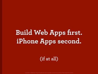 How the iPhone will forever change the mobile space (Over the Air)