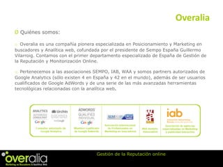 Gestiona la Reputación de tu Marca Online