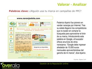 Gestiona la Reputación de tu Marca Online