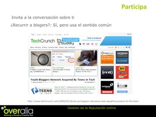 Gestiona la Reputación de tu Marca Online