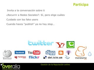 Gestiona la Reputación de tu Marca Online