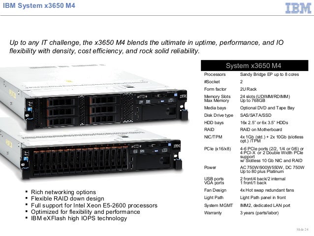 System X3550 M4 E5 2600 Product Guide Withdrawn Product Lenovo Press