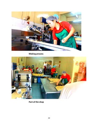 24
Making process
Part of the shop
 