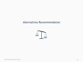 Alternatives Recommendation Info-Tech Research Group 