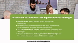 Overcome the 5 Most Common Salesforce Implementation Challenges with ...