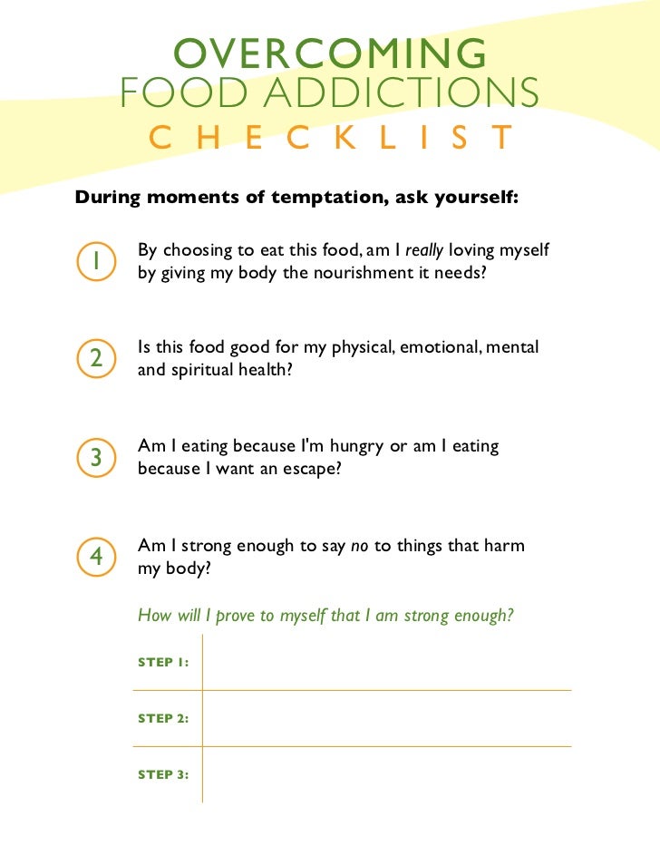 Overcoming food-additions-worksheet