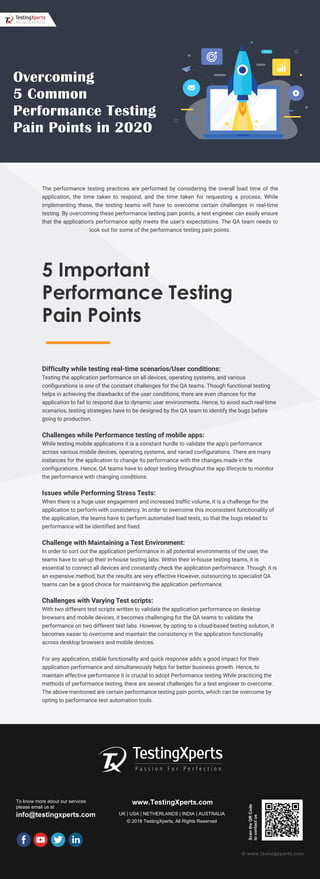 Overcoming 5 common performance testing mistakes | PDF