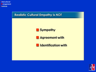 Intercultural
Management
Institute
 