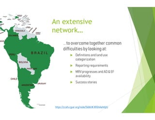 Overcoming barriers through intergovernmental dialogue on silvopastoral systems in Latin America