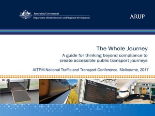 AITPM National Traffic and Transport Conference, Melbourne, 2017
 