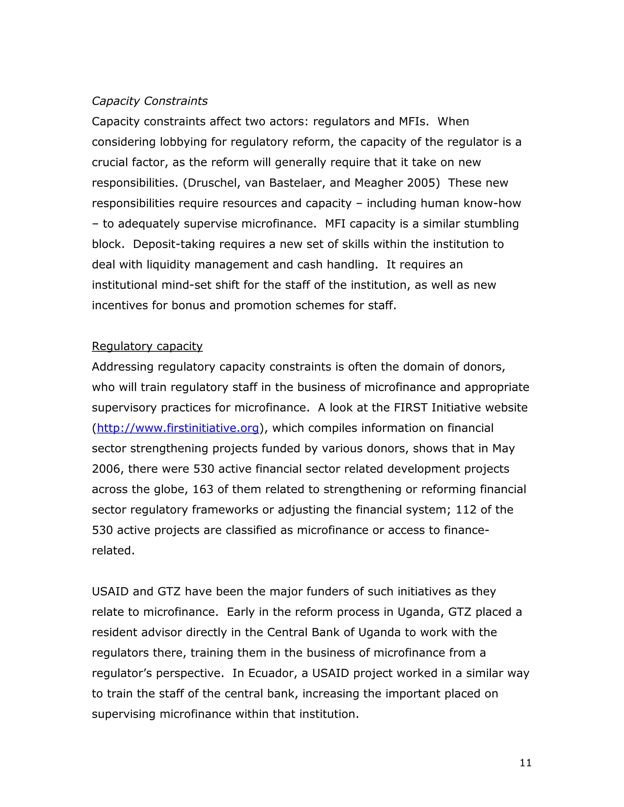 Overcoming Regulatory And Legal Constraints To Savings Mobilization Written By