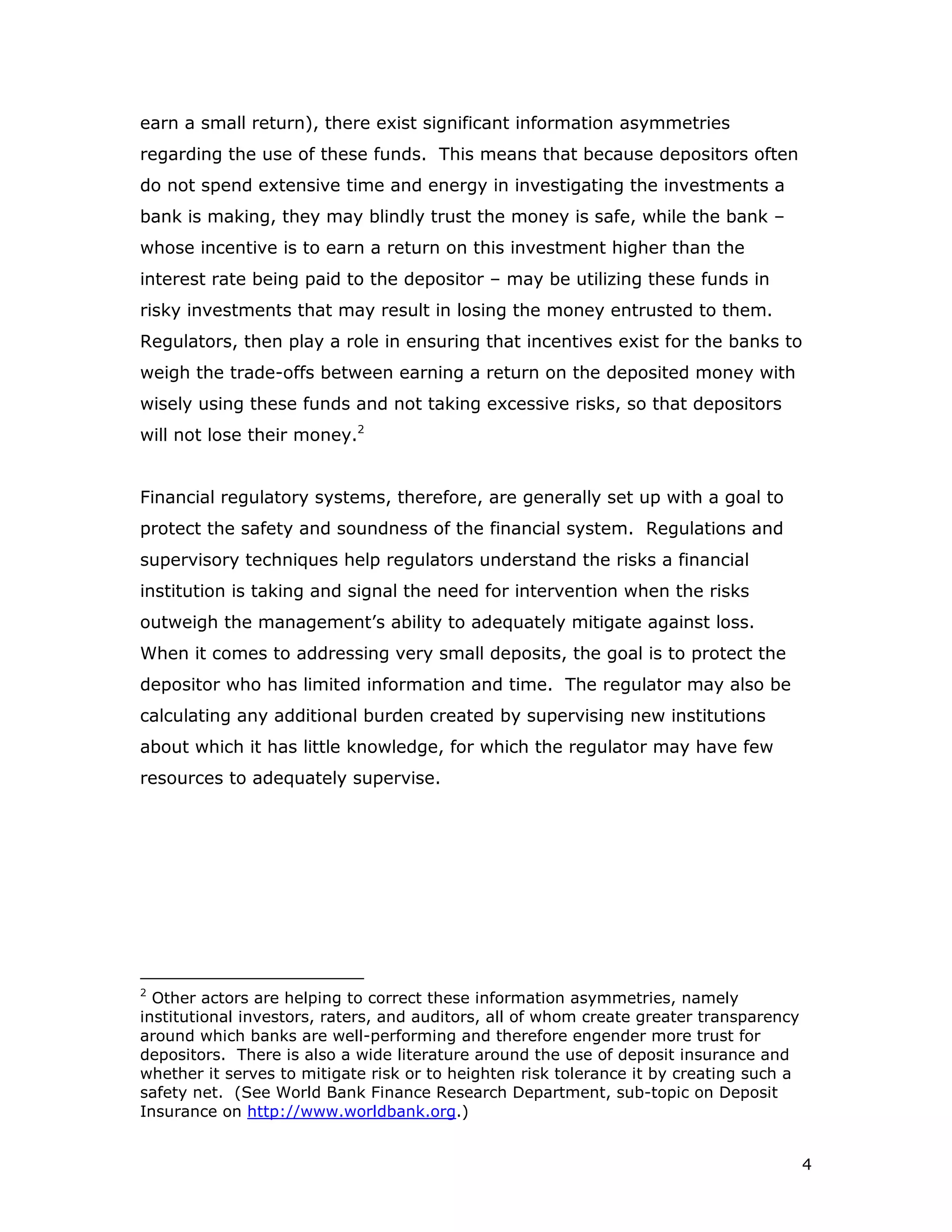 Overcoming Regulatory And Legal Constraints To Savings Mobilization Written By