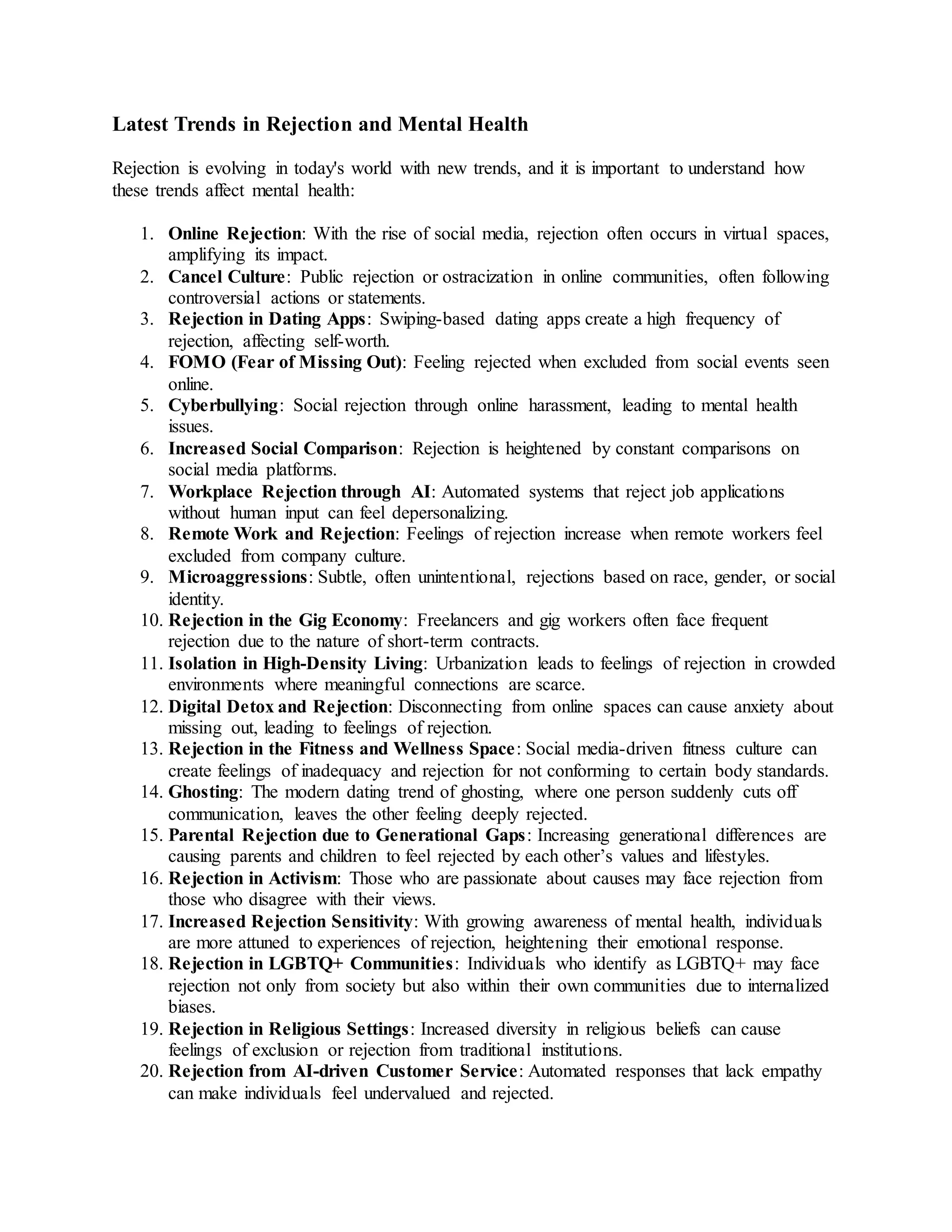 Overcoming Rejection: A Comprehensive Guide to Understanding and ...