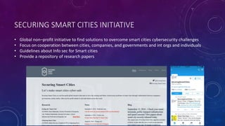 Overcoming the cybersecurity challenges of smart cities | PDF