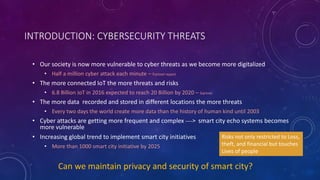 Overcoming the cybersecurity challenges of smart cities | PDF
