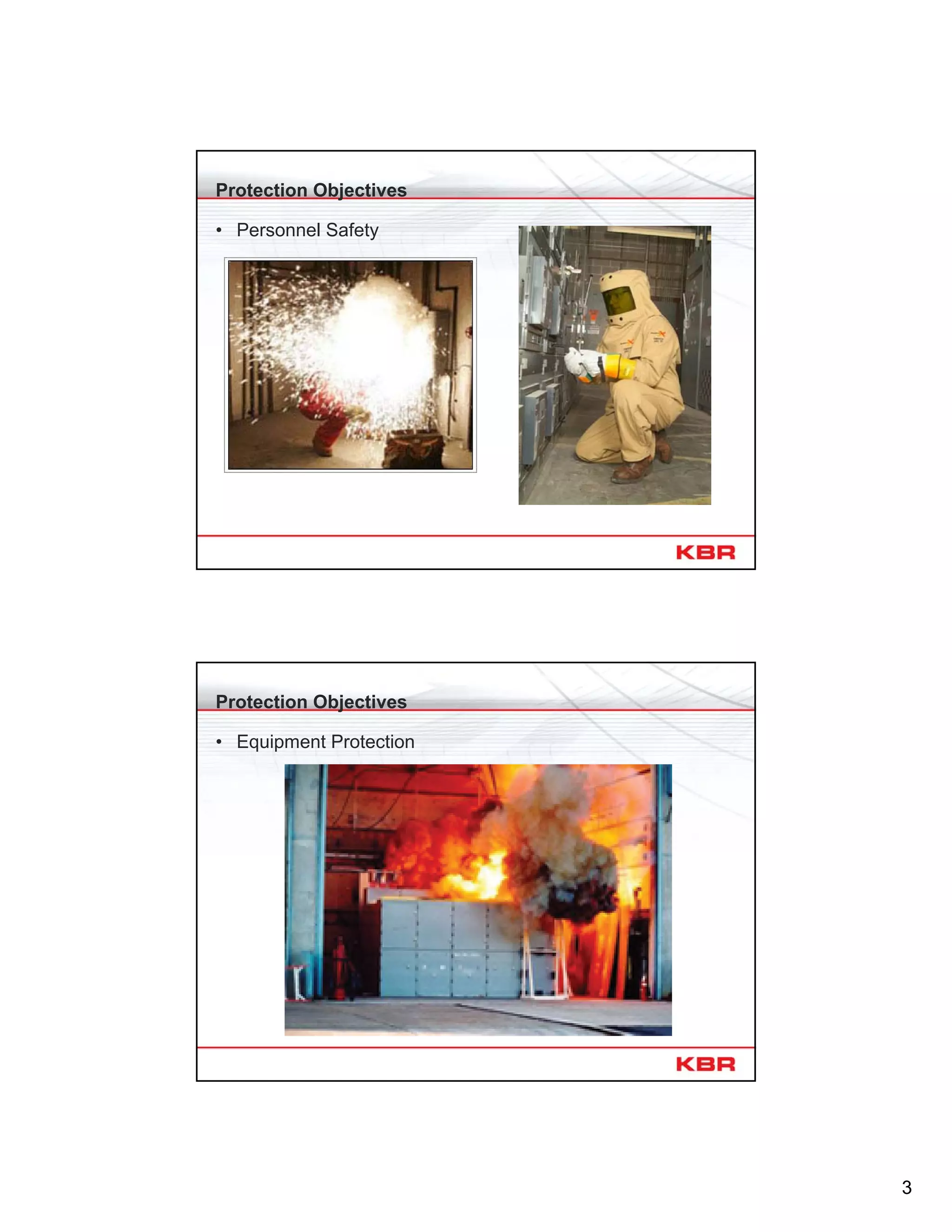 3
Protection Objectives
• Personnel Safety
Protection Objectives
• Equipment Protection
 