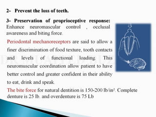 Overdentures and attachments part 1