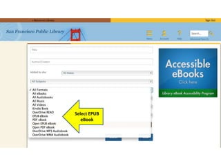 Select EPUB
eBook
 