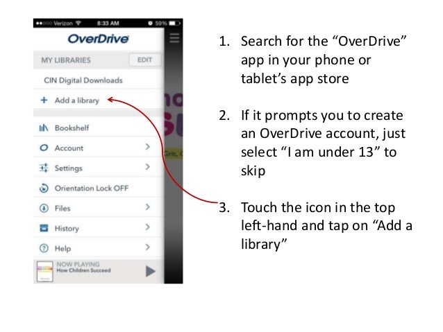 Overdrive tutorial
