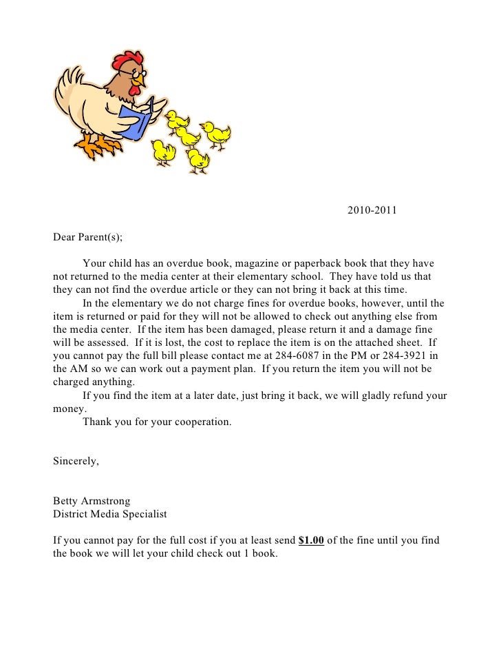 Dear Parents Letter Template Dear Parents Letter Template