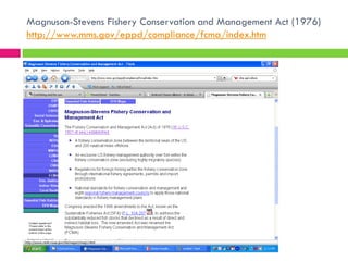 Overfishing & Aquaculture