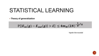 Overfitting - regularization - Cross validation - Machine learning | PPTX
