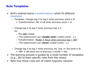 Tag Transformation Overfitting and-tbl | PPT