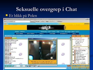 Seksuelle overgrep i Chat Et blikk på Polen 