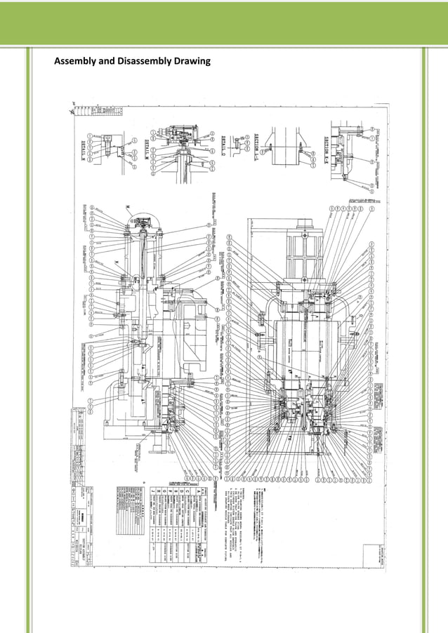 Assembly and Disassembly Procedure of Screw type Compressor